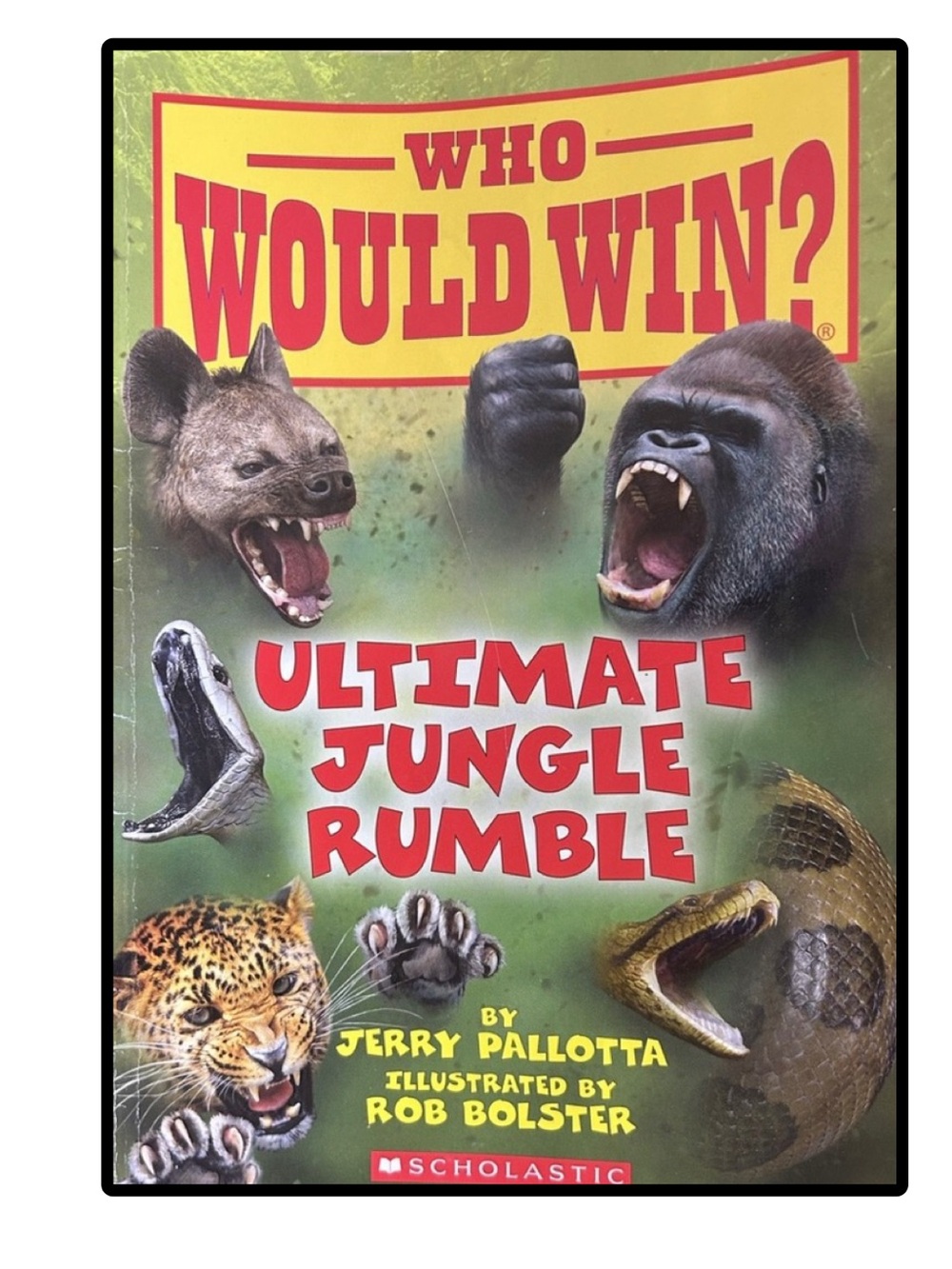 BUNDLE & SAVE🦈 Who Would Win? Ultimate Jungle Rumble Softcover by JERRY PALLOTTA